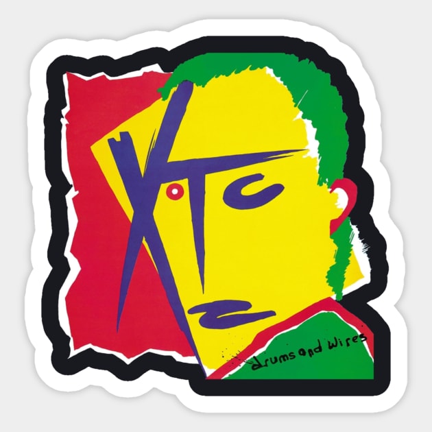 Xtc Drums And Wires Sticker by Juliano